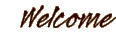 Welcome